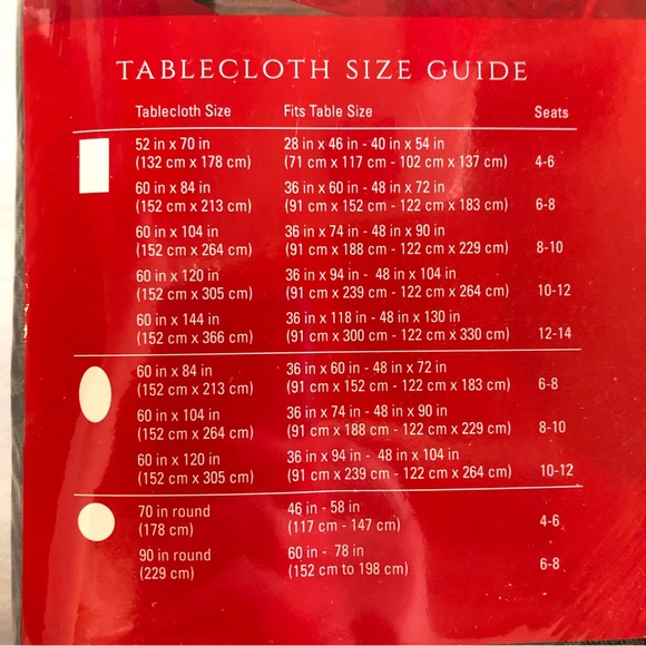 Green Tablecloth Damask “Christmas Ribbons” Deep Olive Green 60”x120” Oblong New - Picture 6 of 9